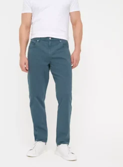 Teal Relaxed Carpenter Trousers44R -UMBO Clothing Shop tuc143735670 Teal R Z001A