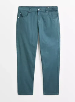 Teal Relaxed Carpenter Trousers44R -UMBO Clothing Shop tuc143735670 Teal R Z003A
