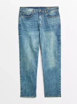 Green Tint Denim Straight Leg Jeans 36R -UMBO Clothing Shop tuc143737536 Mid20Denim R Z003A