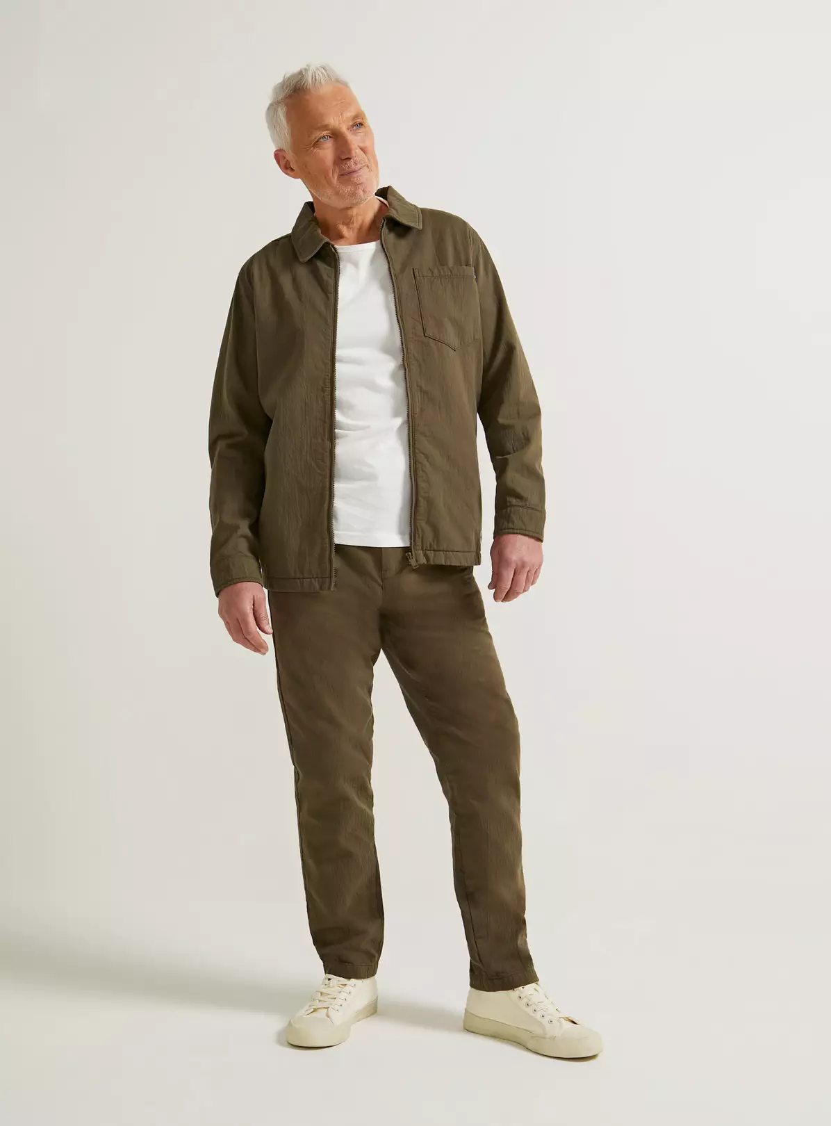 UNION WORKS Khaki Tailored Jacket XXL 3 UNION WORKS Khaki Tailored Jacket XXL - Image 3