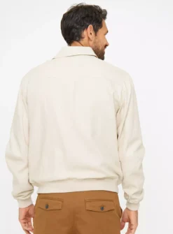 Cream Linen Smart Jacket M