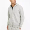 Light Grey Zip-Through Hoodie XL
