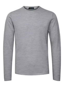 CASUAL FRIDAY Grey Merino Knit M -UMBO Clothing Shop tuc143955728 Grey R Z002A