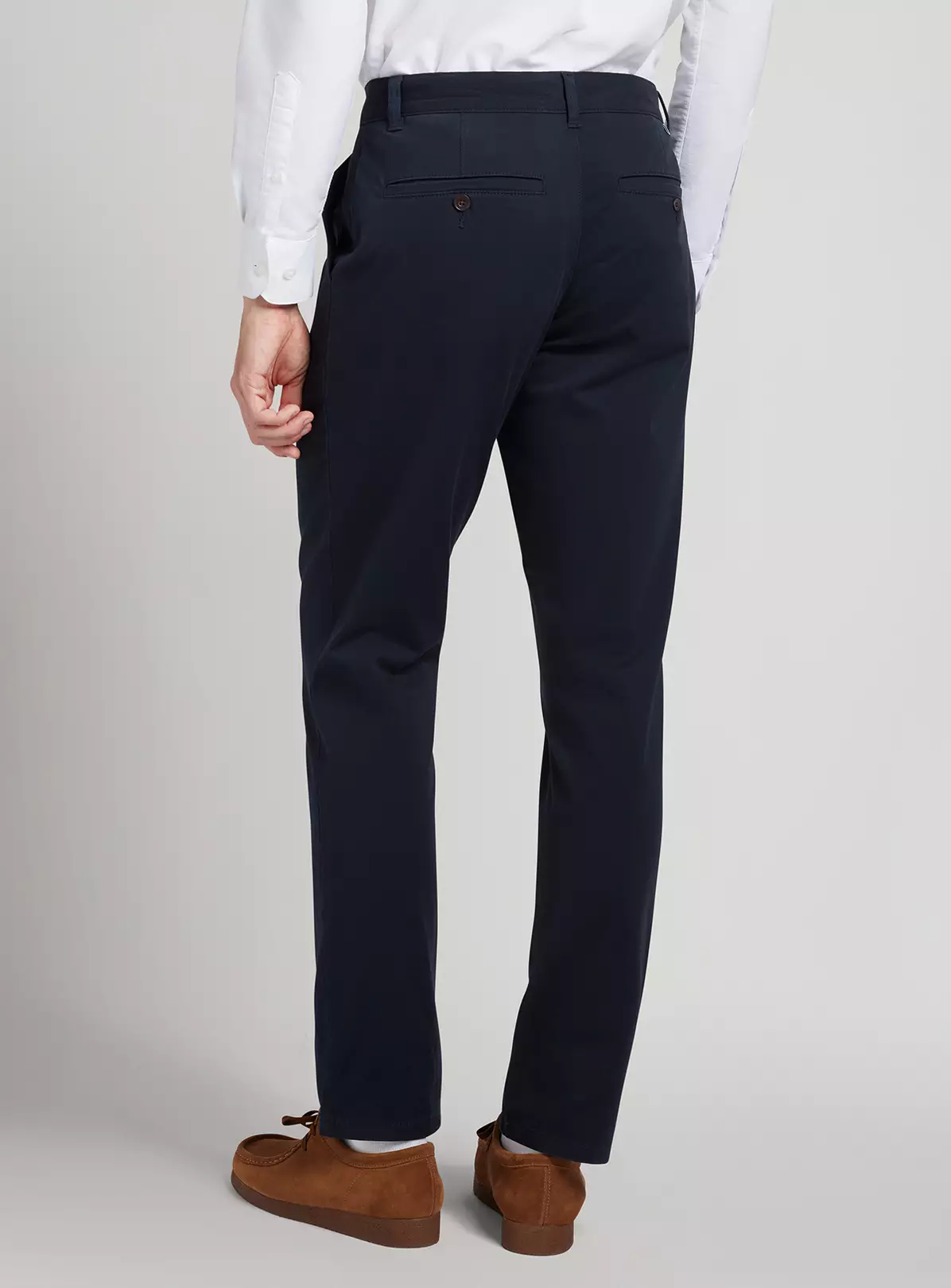 FARAH Lawson Str Twill Chino Navy 36 3 FARAH Lawson Str Twill Chino Navy 36 - Image 3