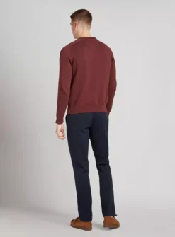 FARAH Stern Crew Long Sleeve Jumper Red XL -UMBO Clothing Shop tuc144010873 Red R Z002A