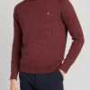 FARAH Stern Crew Long Sleeve Jumper Red XL