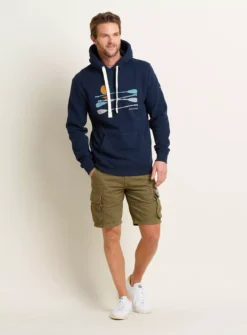 BRAKEBURN Paddleboard Hoodie S 9 BRAKEBURN Paddleboard Hoodie S -UMBO Clothing Shop tuc144060002 Navy R Z004A