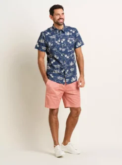 BRAKEBURN Harbour Shirt XL -UMBO Clothing Shop tuc144100254 Navy R Z004A