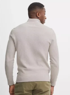 CASUAL FRIDAY Stone 3/4 Zip Knit XL 8 CASUAL FRIDAY Stone 3/4 Zip Knit XL -UMBO Clothing Shop tuc144228750 Stone R Z002A