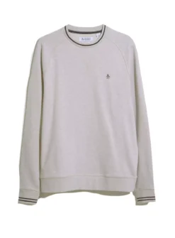 ORIGINAL PENGUIN Jaspe Loopback Sweatshirt L