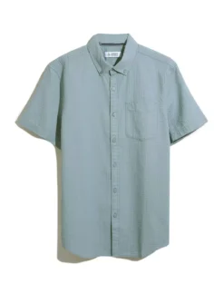 UMBO Clothing Shop 31 ORIGINAL PENGUIN Short Sleeve Cotton Textured Shirt S